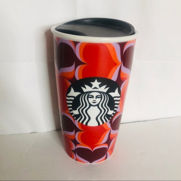 Starbucks Hearts 12 OZ Tumbler Cup